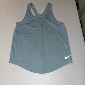 Nike Women's Light Blue Tank Top